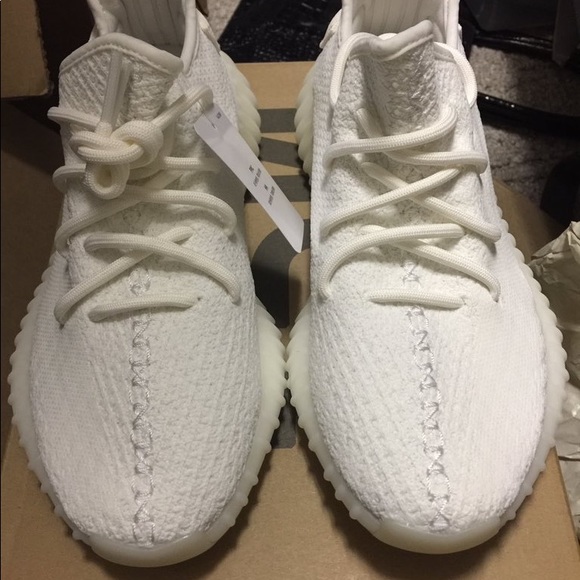 Adidas Yeezy Boost 350 v2 Cream/Triple White mens7 - Picture 1 of 4